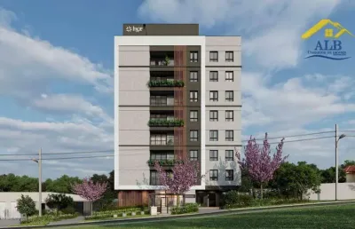 Apartamento com 3 dormitórios à venda, 71 m² por r$ 595.900 - bacacheri - curitiba/pr