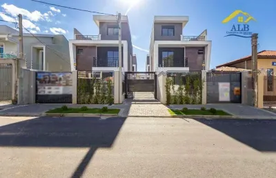 Sobrado com 4 dormitórios à venda, 122 m² por r$ 790.000 - uberaba - curitiba/pr