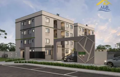 Apartamento com 2 dormitórios à venda, 42 m² por r$ 292.829,09 - vargem grande - pinhais/pr