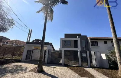 Sobrado com 3 dormitórios à venda, 97 m² por r$ 749.000 - santa cândida - curitiba/pr