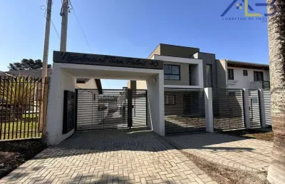 Sobrado com 3 dormitórios à venda, 93 m² por r$ 649.000,00 - santa cândida - curitiba/pr