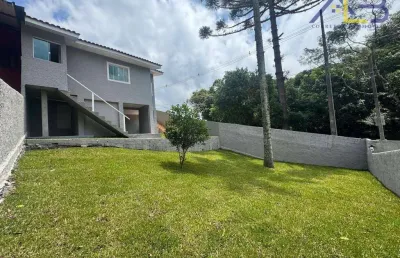 Casa com quintal amplo 3 dormitórios à venda, 78 m² por r$ 600.000 - planta meireles - piraquara/pr