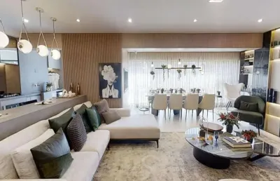 Apartamento para venda em são paulo, campo belo, 3 dormitórios, 3 suítes, 3 banheiros, 2 vagas