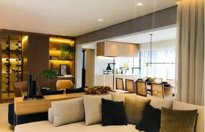 Apartamento para venda em são paulo, mirandópolis, 4 dormitórios, 2 suítes, 3 banheiros, 2 vagas