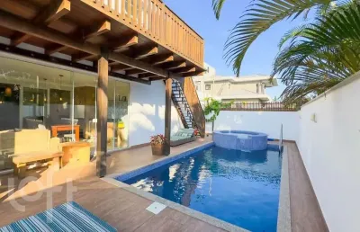 Casa em condomínio fechado com 4 quartos à venda na Rua Manoel Pedro Vieira, 960, Morro das Pedras, Florianópolis