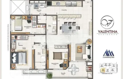 Apartamento com 3 quartos à venda na Avenida Brigadeiro da Silva Paes, 261, Campinas, São José