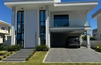 Casa em condomínio fechado com 4 quartos à venda na Avenida Red Park, 784, São João do Rio Vermelho, Florianópolis