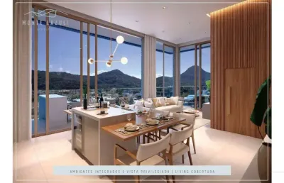 Apartamento garden com 2 dormitórios à venda, 203 m² por r$ 1.560.000,00 - caiobá - matinhos/pr