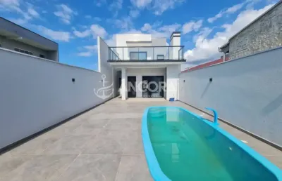 Sobrado com 3 quartos, sendo 2 suítes, com 127,29 m²