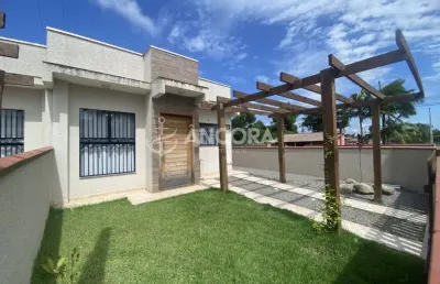 Casa geminada à venda em itapoá, mariluz, com 2 quartos