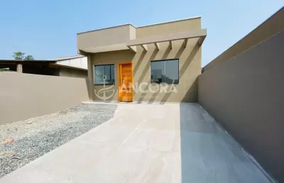 Casa à venda em itapoá, jardim da barra, com 2 quartos
