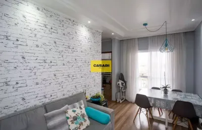 Apartamento à venda no assunção – 2 dormitórios, sacada e lazer completo – são bernardo do campo