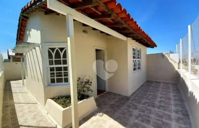 Cobertura duplex, 2 salas, 3 quartos, 2 suítes. garagem, terraço descoberto. r$845.000,00 grajaú rj.