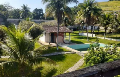Sítio com 12 dormitórios à venda, 15000 m² por r$ 4.500.000,00 - guaratiba - rio de janeiro/rj