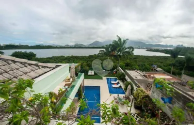 Condomínio del lago - mansão com 6 suítes - barra da tijuca/rj.