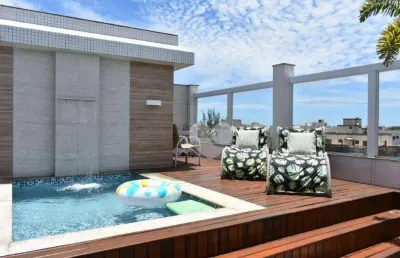 Cobertura a venda  com 4 quartos, 327 m² por r$ 1.500.000 - recreio dos bandeirantes - rj