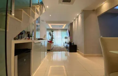 Cobertura com 2 quartos à venda, 189 m² por r$ 2.750.000 - barra da tijuca - rio de janeiro/rj