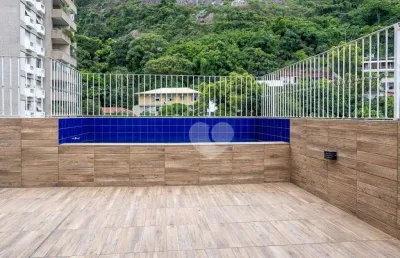 Cobertura com 5 dormitórios à venda, 293 m² por r$ 2.850.000,00 - laranjeiras - rio de janeiro/rj