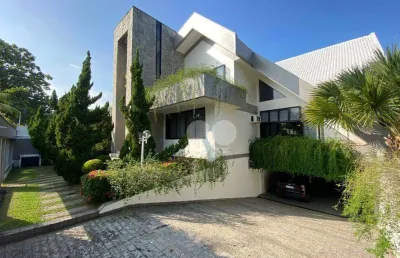 Casa com 4 dormitórios à venda, 872 m² por r$ 5.600.000,00 - barra da tijuca - rio de janeiro/rj