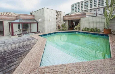 Cobertura com 5 dormitórios à venda, 628 m² por r$ 5.280.000,00 - jardim oceânico - rio de janeiro/rj