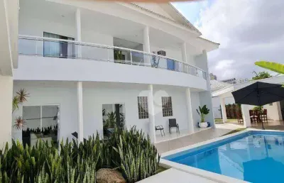 Casa com 4 dormitórios à venda, 354 m² por r$ 2.800.000,00 - recreio dos bandeirantes - rio de janeiro/rj