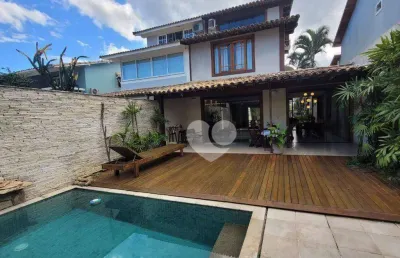 Vivendas- casa com 5 quartos. 2 suítes  à venda, 309 m² por r$ 2.500.000 - recreio dos bandeirantes