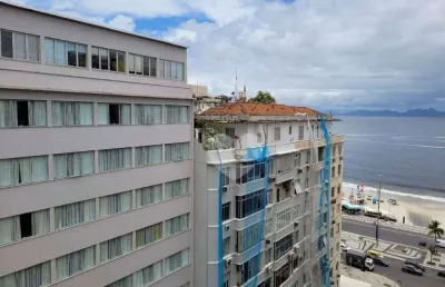 Posto 6 ! cobertura linear com 3 quartos  (2 suites)  à venda  por r$ 2.380.000 - copacabana - rio de janeiro/rj