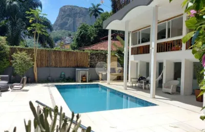 Casa com 4 dormitórios à venda, 557 m² por r$ 3.980.000,10 - gávea - rio de janeiro/rj