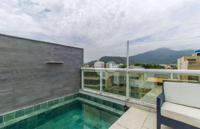 Cobertura com 4 quartos à  venda, 333 m² por r$ 3.700.000 - jardim oceânico - rio de janeiro/rj