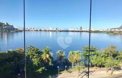 Cobertura com vista deslumbrante para a lagoa rodrigo de freitas