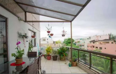 Cobertura duplex impecável no recreio dos bandeirantes com 3 quartos 3 suítes com 400m² de sofisticação e praticidade