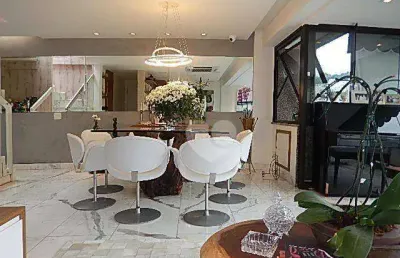 Cobertura com 4 dormitórios à venda, 300 m²  lagoa - rio de janeiro/rj