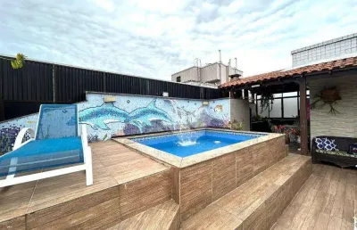 Cobertura com 2 quartos à venda, 180 m² por r$ 1.250.000 - recreio dos bandeirantes - rio de janeiro/rj