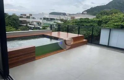 Cobertura com 4 quartos (4 suítes ) à venda, 270 m² por r$ 4.880.000 - jardim oceânico -  rio de janeiro/rj