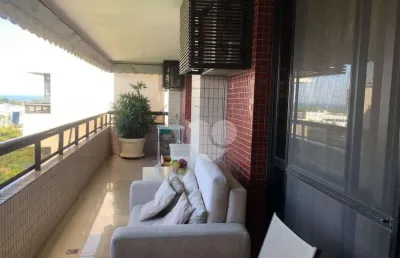 Cobertura duplex com 4 quartos à venda, 271 m² por r$ 2.500.000 - barra da tijuca - rio de janeiro/rj