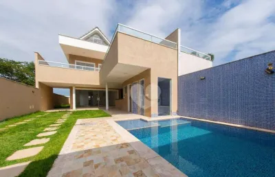 Casa no riviera del sol com 5 quartos à venda, 243 m² por r$ 2.300.000 - recreio dos bandeirantes - rio de janeiro/rj