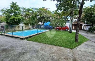 Terreno à venda com casa, piscina, 360 m² por r$ 1.900.000 - recreio dos bandeirantes - rio de janeiro/rj