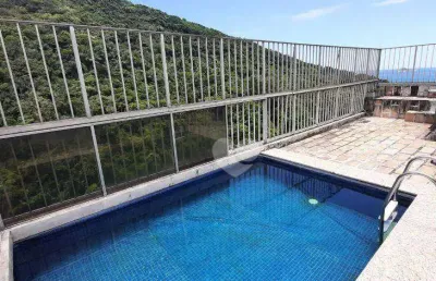 Lopes enjoy vende : cobertura com 4 quartos, 1 suite, piscina, sauna, 2 vagas, 300m² por r$1.850.000,00- são conrado - rio de janeiro/rj
