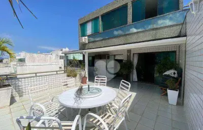 Cobertura com 3 quartos à venda, 160 m² por r$ 1.290.000 - recreio dos bandeirantes - rio de janeiro/rj