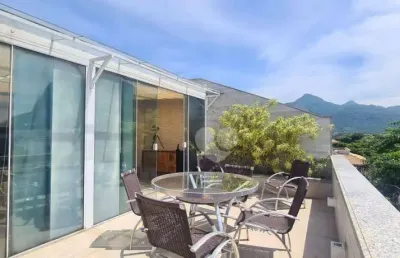 Cobertura com 3 quartos à venda, 350 m² por r$ 4.000.000 - jardim oceânico - rio de janeiro/rj