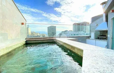 Cobertura 3 quartos  à venda, 273 m² por r$ 3.500.000 - jardim oceânico -  rio de janeiro/rj