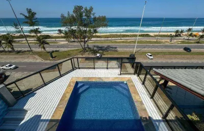 Cobertura com 5 quartos à venda, 669 m² por r$ 4.900.000,00- recreio dos bandeirantes - rio de janeiro/rj