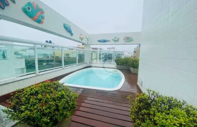 Cobertura com 4 quartos a venda , 167 m² por r$ 1.850.000 - recreio dos bandeirantes - rio de janeiro/rj