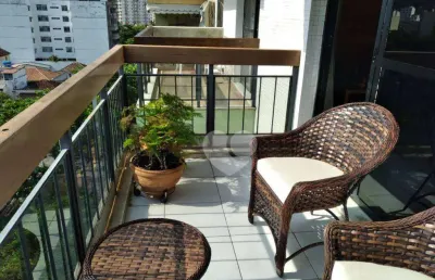Cobertura com 3 quartos terraço varanda à venda, 140 m² por r$ 700.000 - grajaú - rio de janeiro/rj