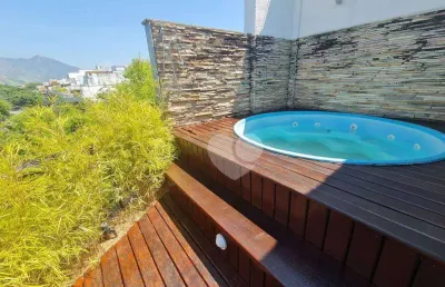 Cobertura com 3 quartos à venda, 191 m² por r$ 1.080.000 - recreio dos bandeirantes - rio de janeiro/rj