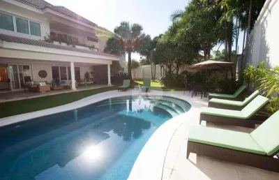 Casa com 6 quartos à venda, 952 m² por r$ 12.900.000 - barra da tijuca - rio de janeiro/rj