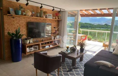 Cobertura linear diferenciada 3 suítes,176 m²,2 vagas por r$ 1.200.000 - recreio dos bandeirantes