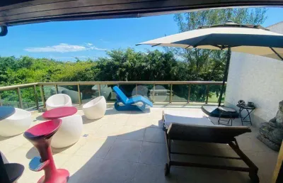 Cobertura com 4 quartos à venda, 185 m² por r$ 1.700.000 - recreio dos bandeirantes - rio de janeiro