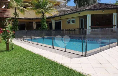 Casa a venda 4 quartos sendo 4 suítes , 1026 m² por r$ 5.200.000 - barra da tijuca condomínio pedra de itauna