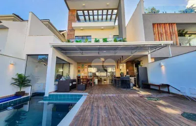 Casa com 5 dormitórios à venda, 213 m² por r$ 3.181.000,00 - recreio dos bandeirantes - rio de janeiro/rj